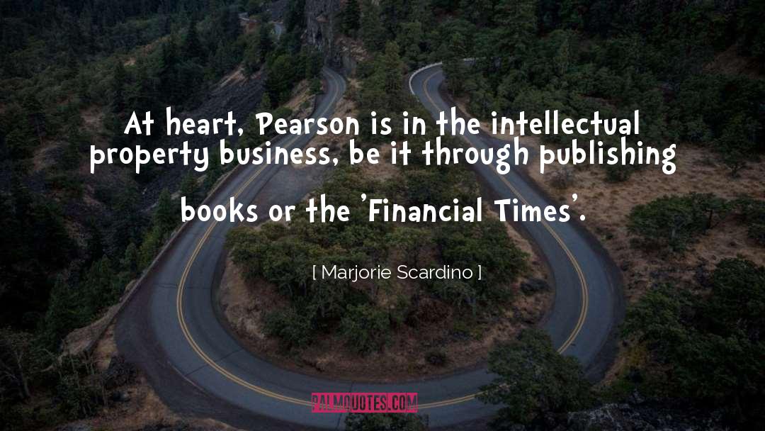 Publishing Books quotes by Marjorie Scardino