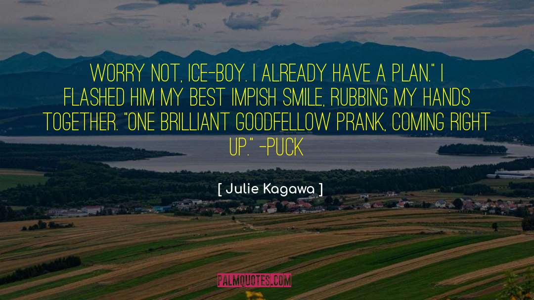 Puck quotes by Julie Kagawa