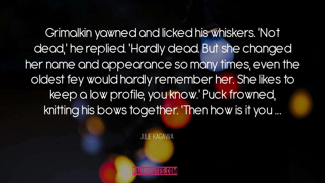 Puck quotes by Julie Kagawa