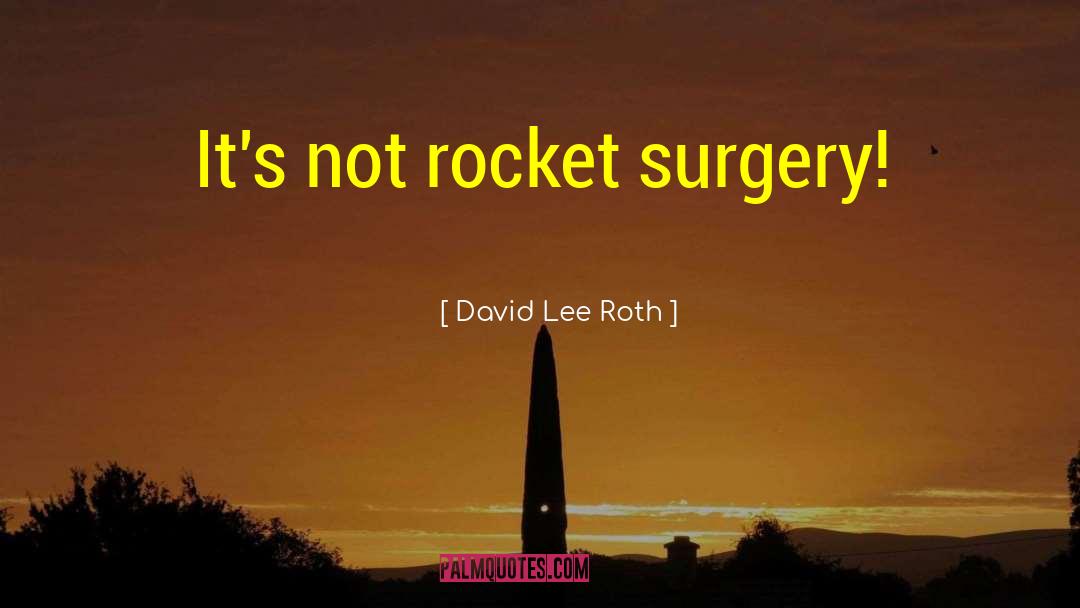 Puckeridge Surgery quotes by David Lee Roth