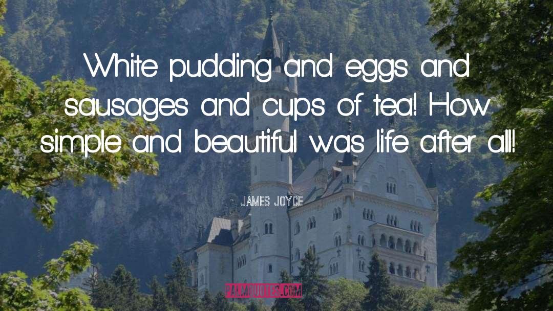 Pudding quotes by James Joyce