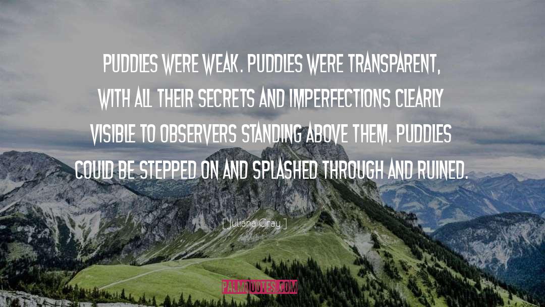Puddles quotes by Juliana Gray