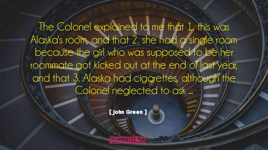Pudge Colonel quotes by John Green