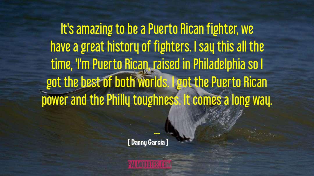 Puerto Rican quotes by Danny Garcia