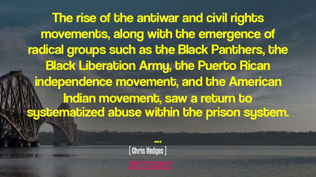 Puerto Rican quotes by Chris Hedges