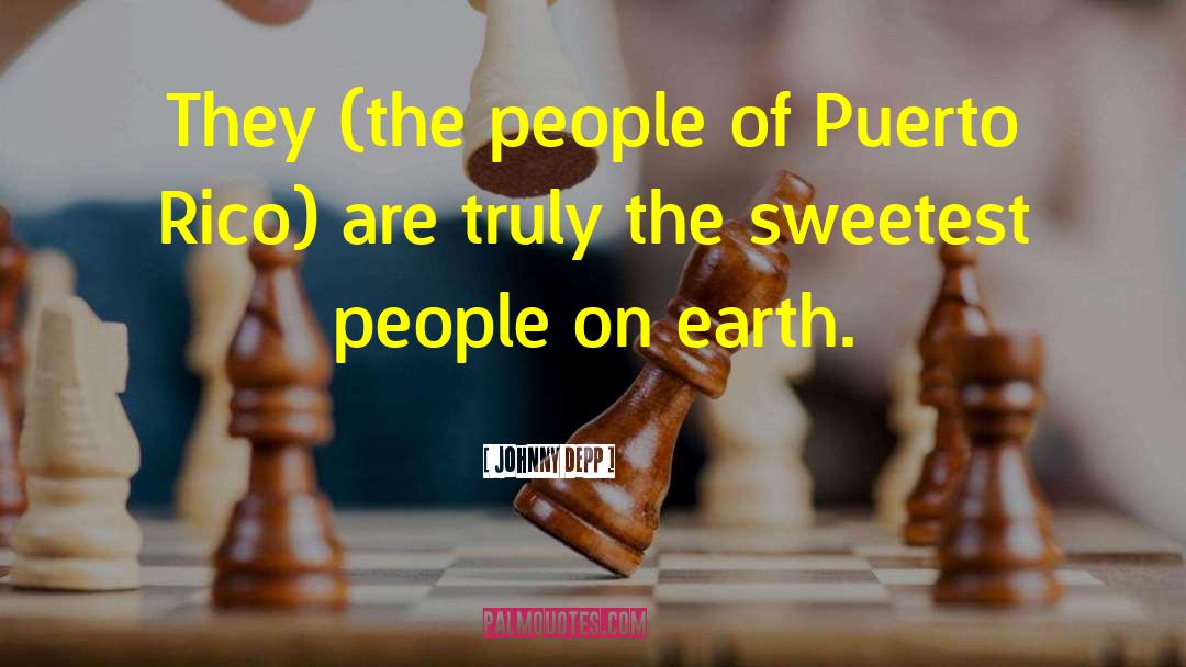 Puerto Rico quotes by Johnny Depp