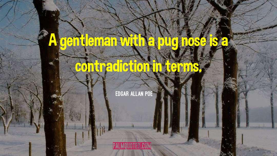 Pugs quotes by Edgar Allan Poe