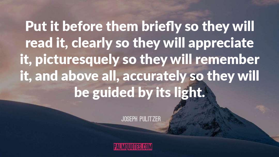 Pulitzer quotes by Joseph Pulitzer