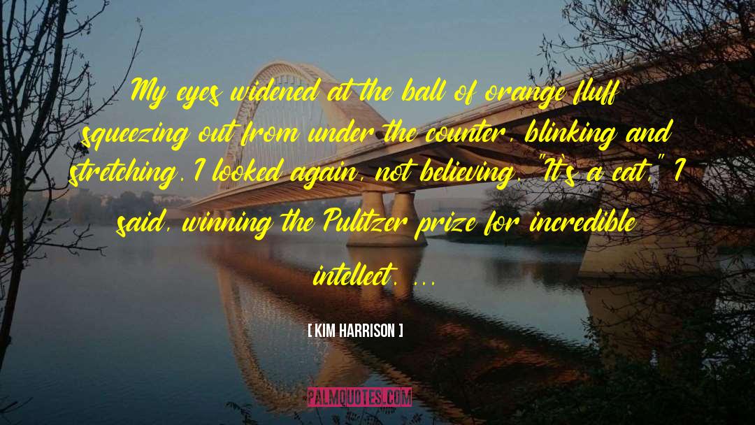 Pulitzer quotes by Kim Harrison