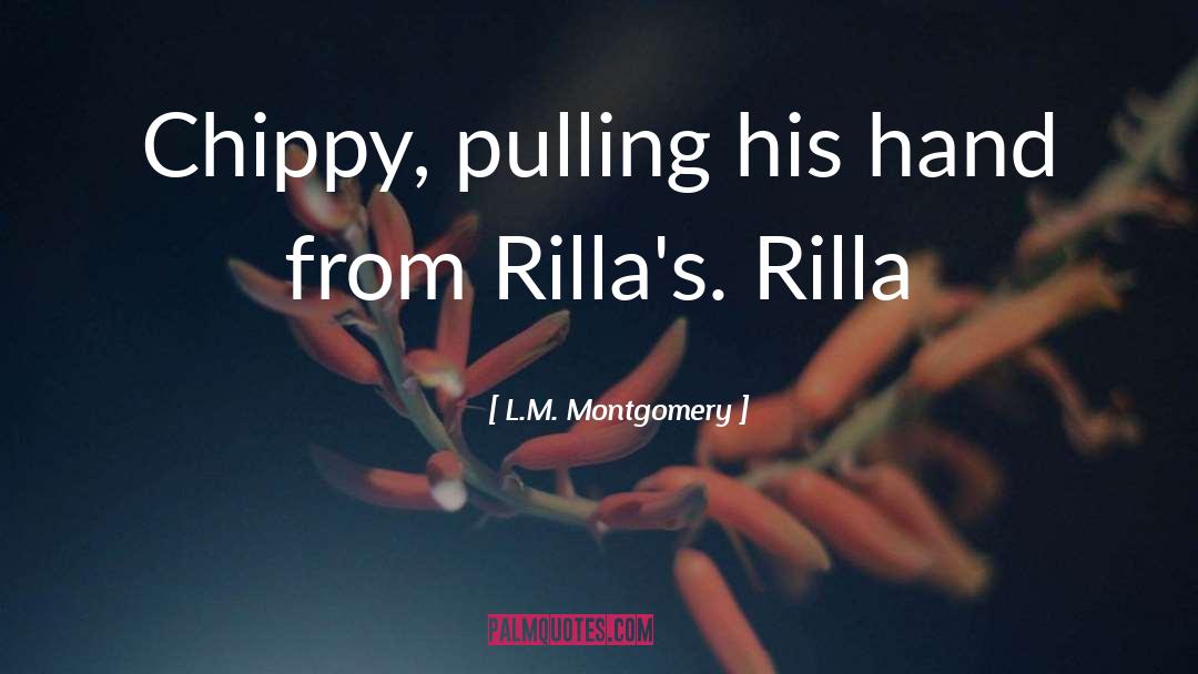 Pulling quotes by L.M. Montgomery