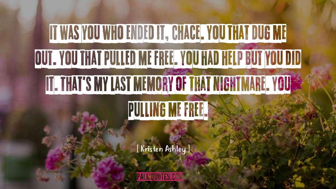 Pulling quotes by Kristen Ashley