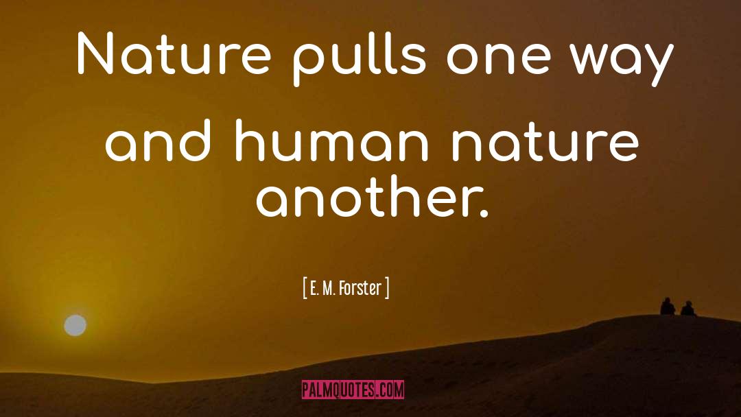 Pulls quotes by E. M. Forster