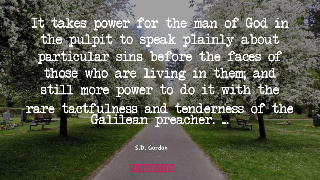 Pulpit quotes by S.D. Gordon