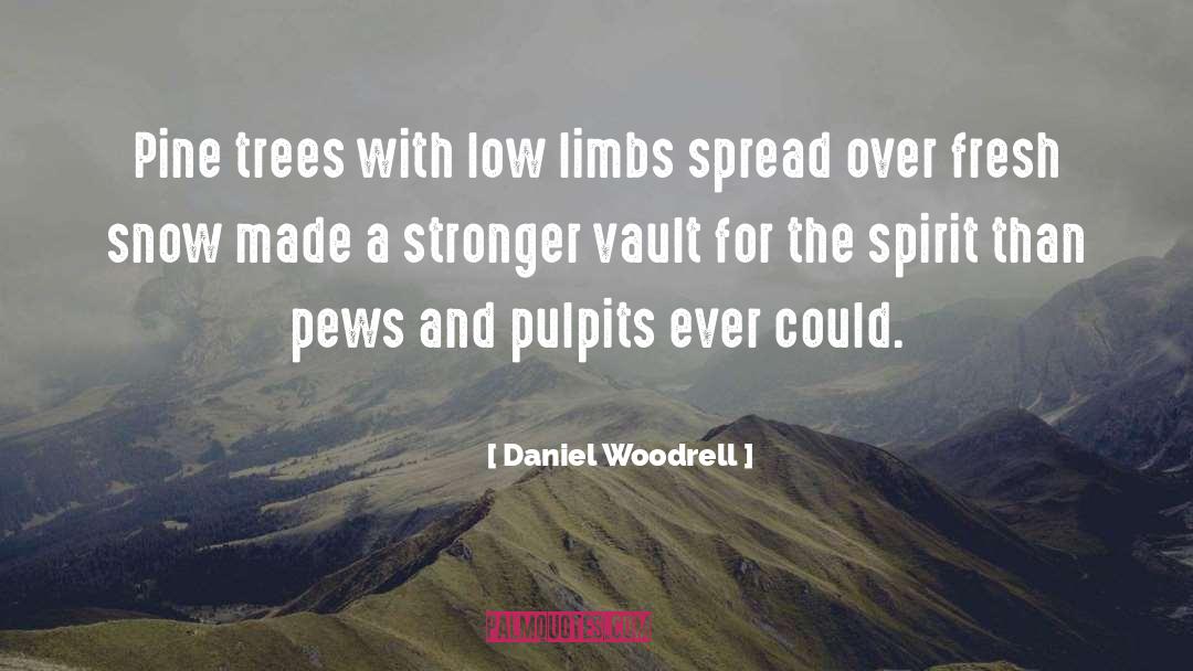 Pulpits quotes by Daniel Woodrell