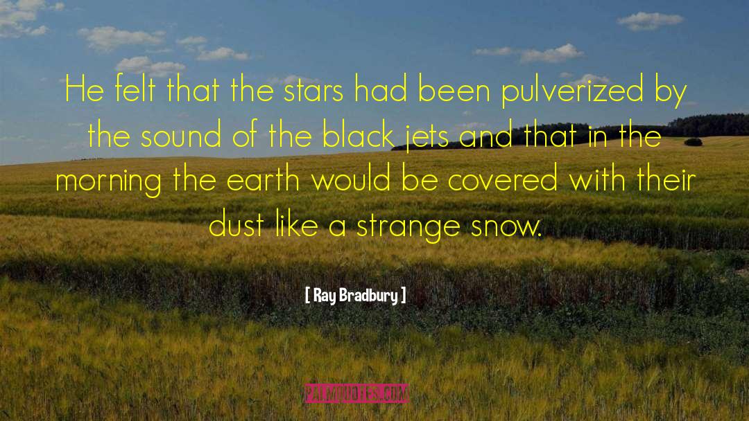 Pulverized Granite quotes by Ray Bradbury