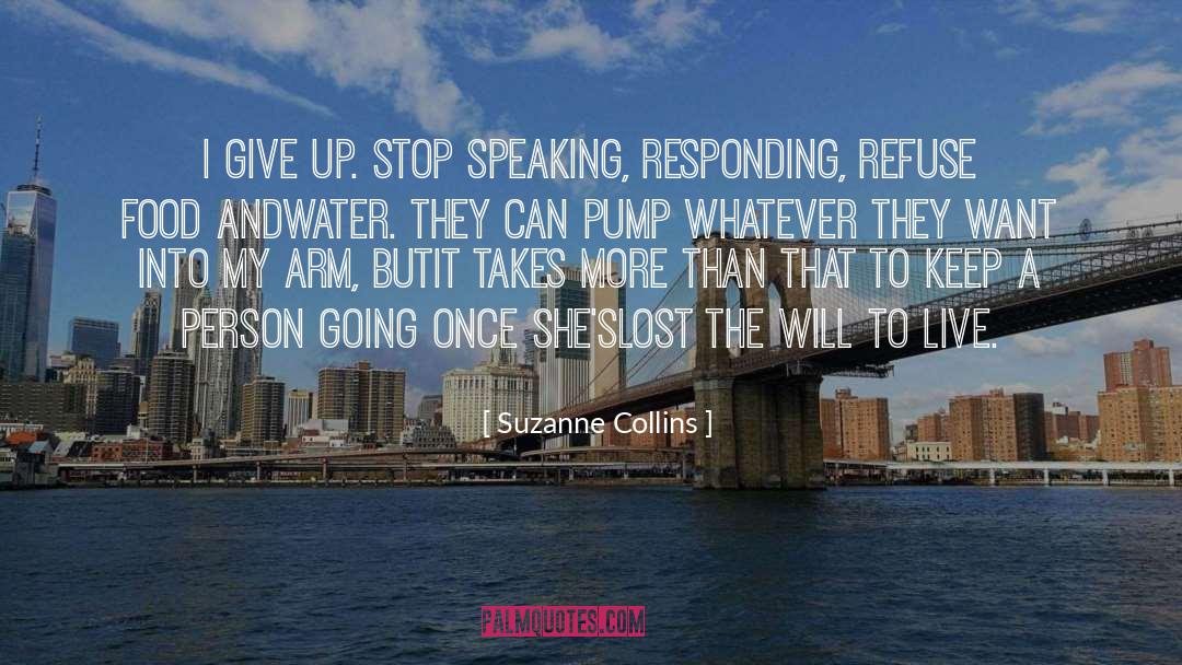 Pump quotes by Suzanne Collins