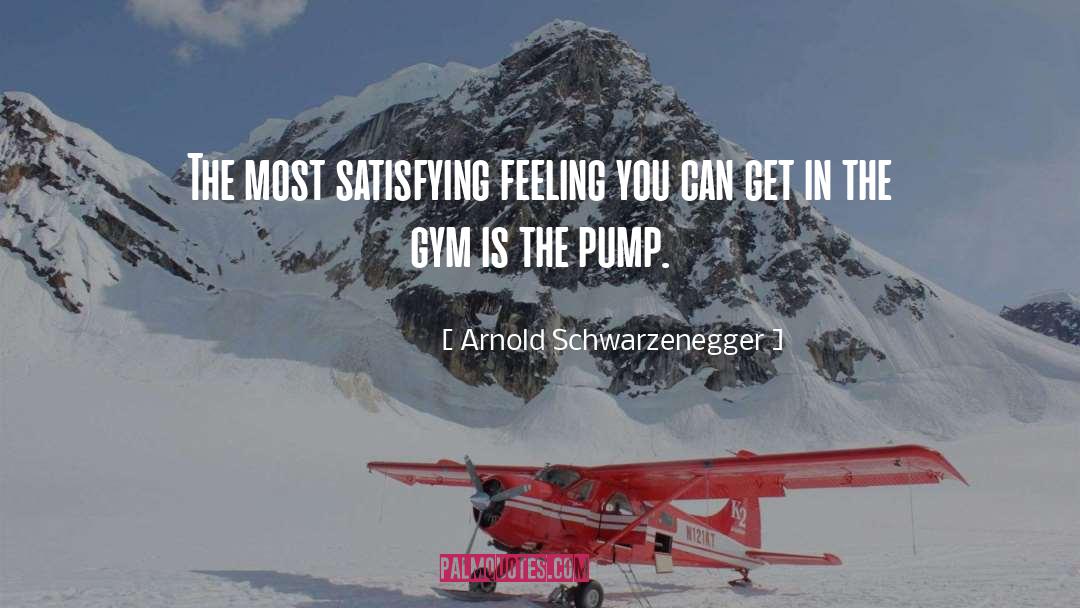 Pump quotes by Arnold Schwarzenegger