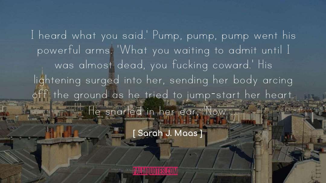 Pump quotes by Sarah J. Maas