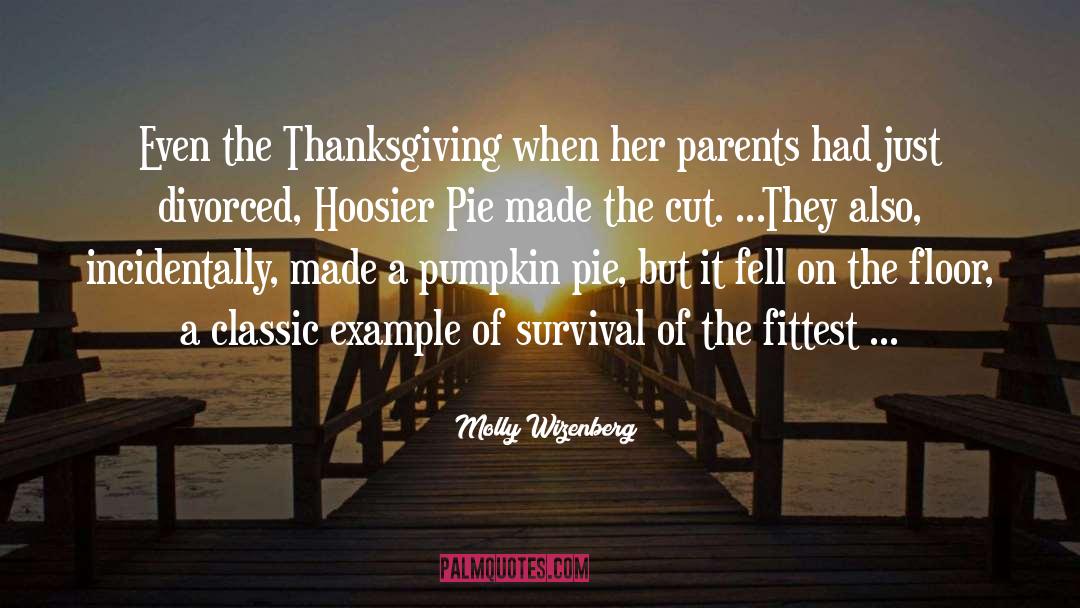 Pumpkin Pie quotes by Molly Wizenberg