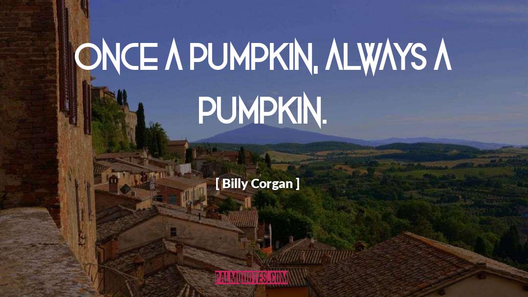 Pumpkin quotes by Billy Corgan