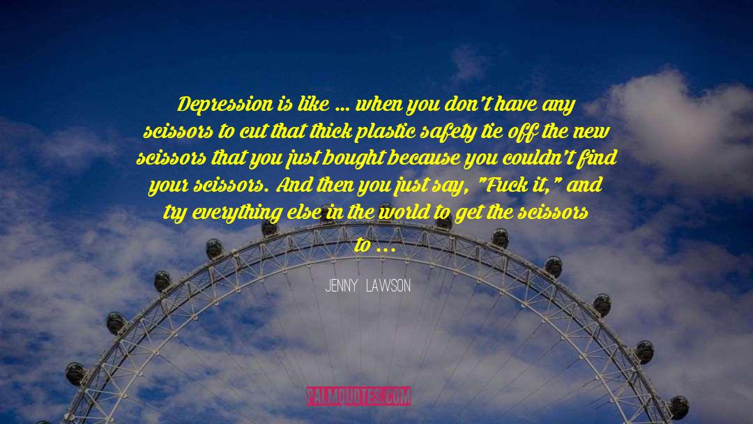 Pumpkin Scissors quotes by Jenny  Lawson