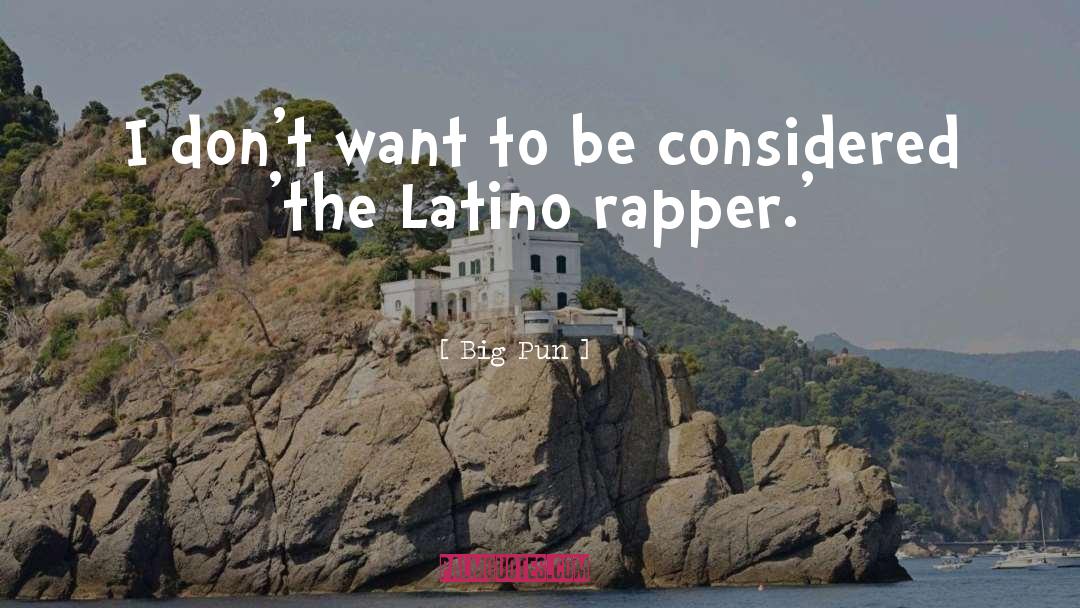 Pun quotes by Big Pun