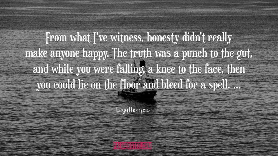 Punch quotes by Tanya Thompson