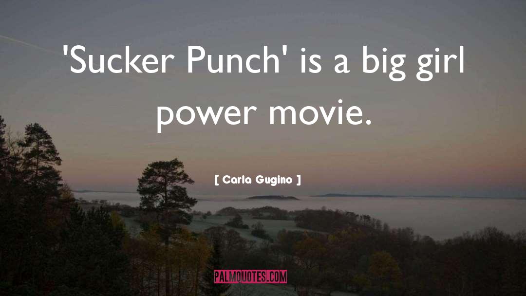 Punch quotes by Carla Gugino