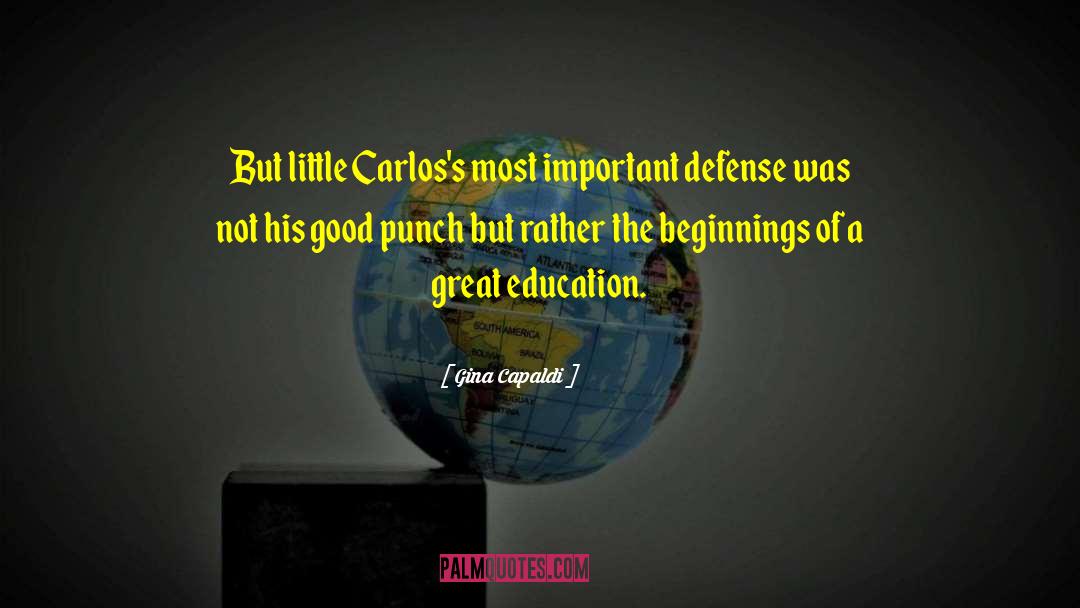 Punch quotes by Gina Capaldi