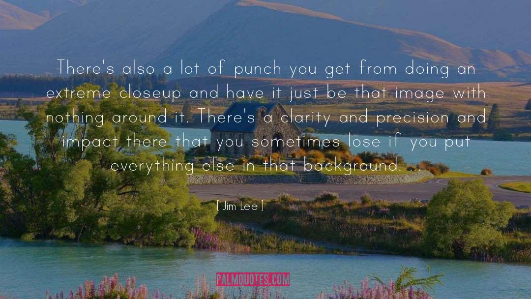 Punch quotes by Jim Lee