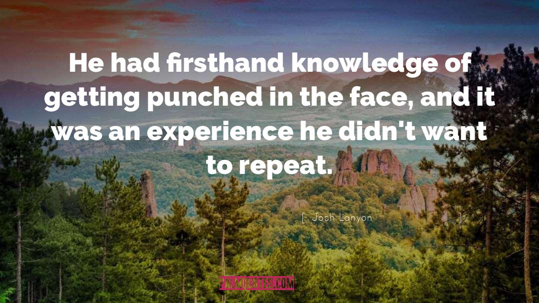 Punched In The Face quotes by Josh Lanyon