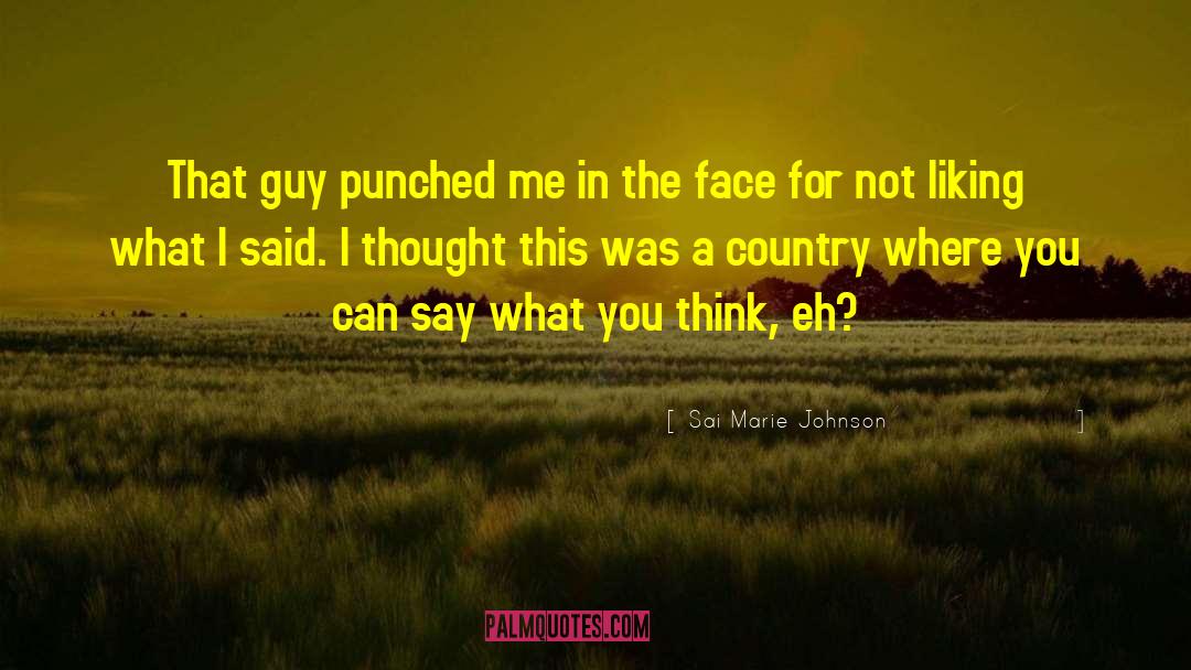 Punched quotes by Sai Marie Johnson