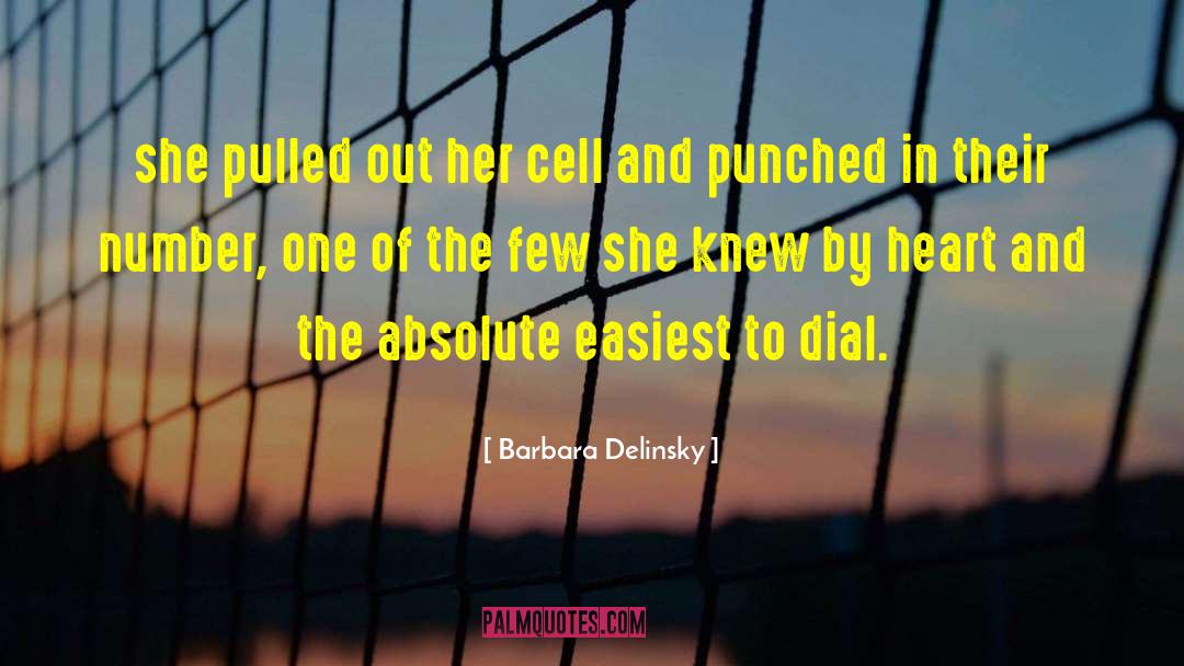 Punched quotes by Barbara Delinsky