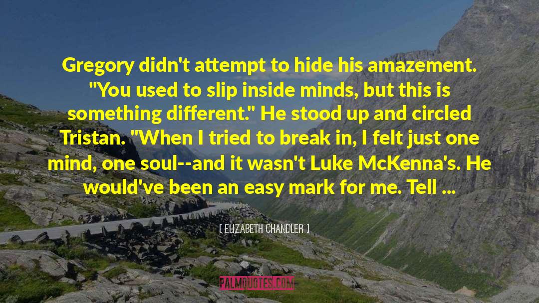 Punched quotes by Elizabeth Chandler