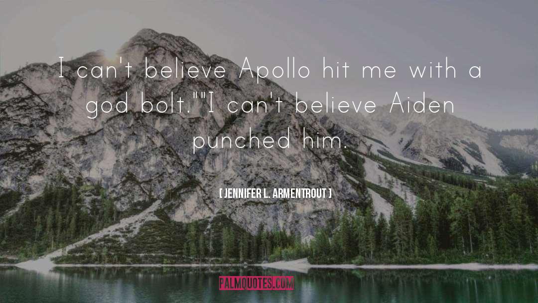 Punched quotes by Jennifer L. Armentrout