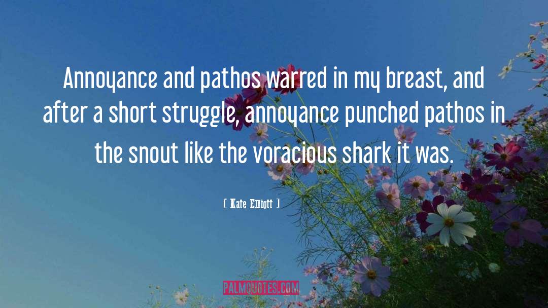 Punching A Shark quotes by Kate Elliott