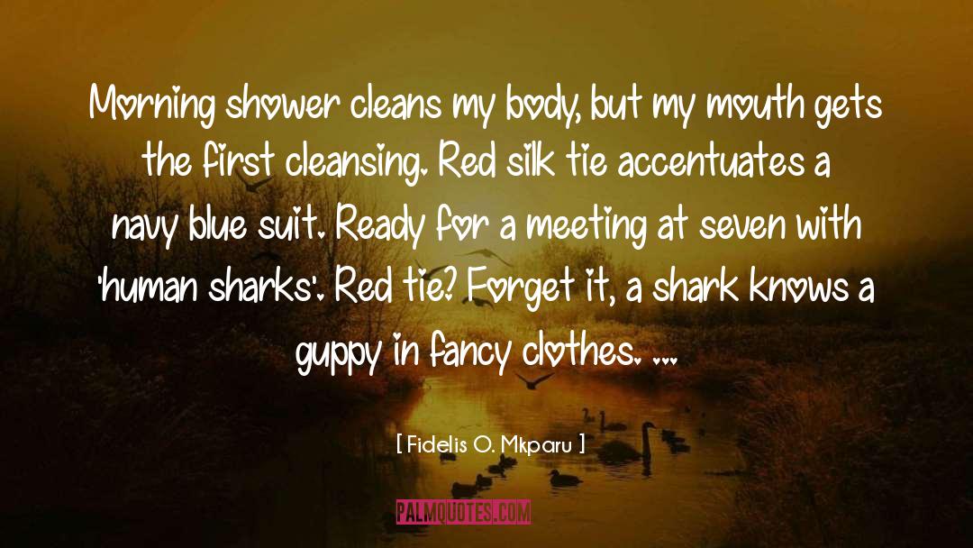 Punching A Shark quotes by Fidelis O. Mkparu