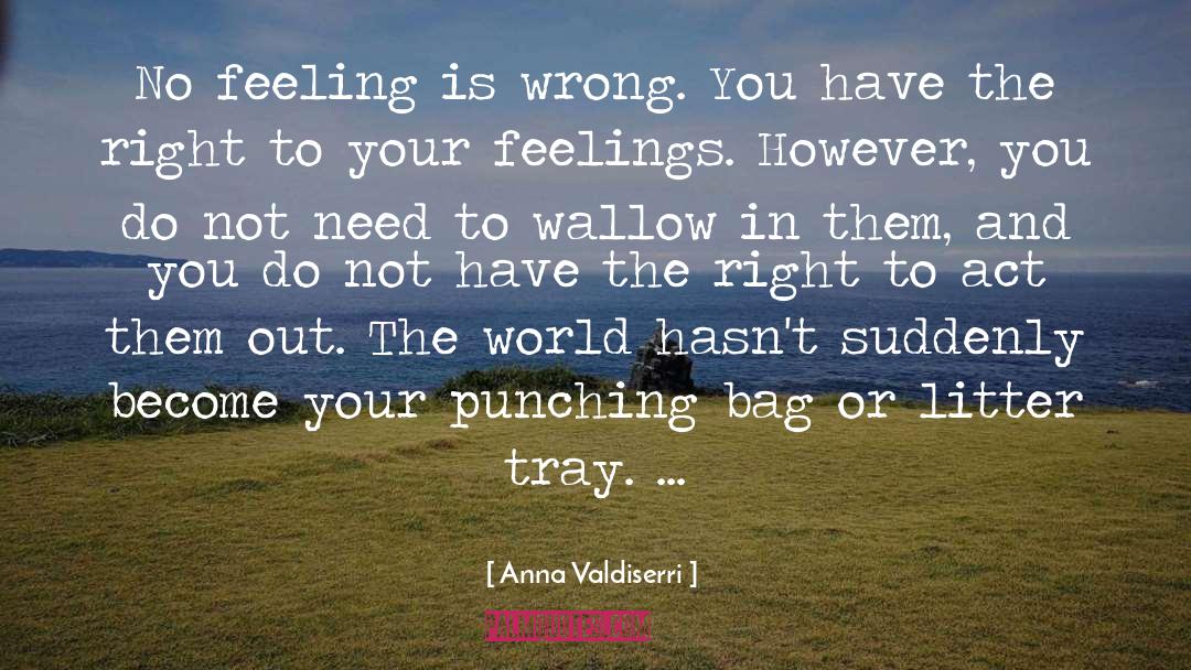 Punching Bag quotes by Anna Valdiserri
