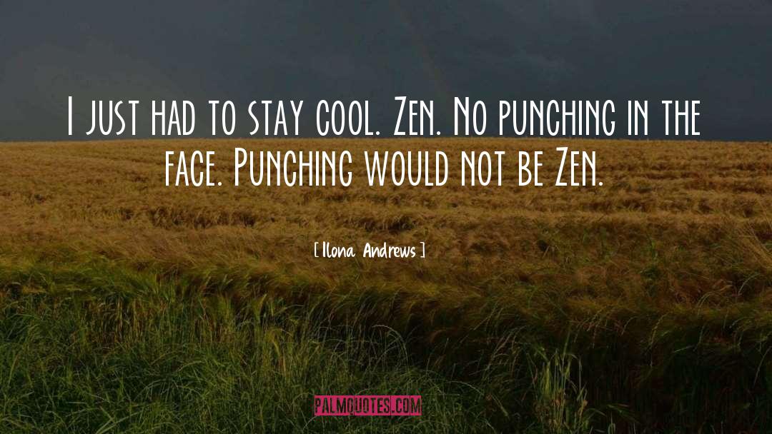 Punching quotes by Ilona Andrews