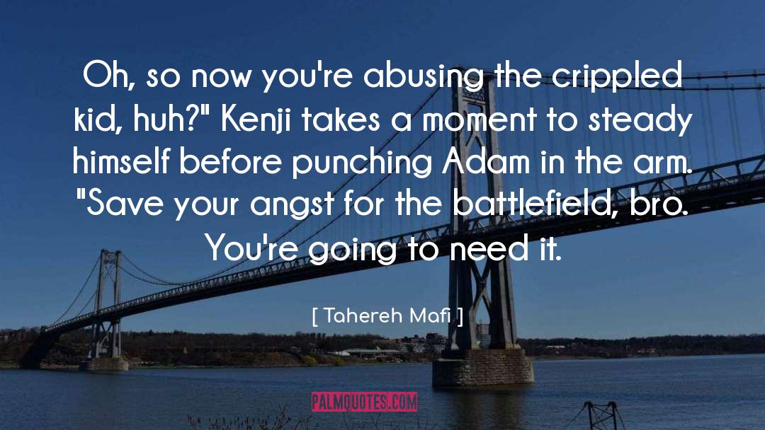 Punching quotes by Tahereh Mafi