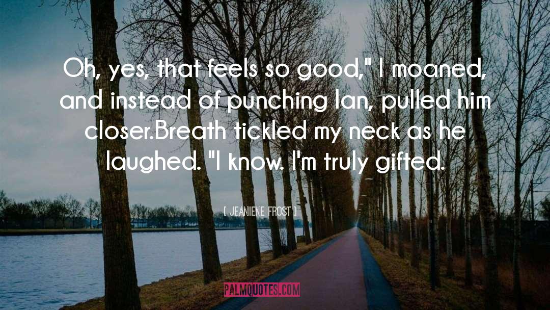 Punching quotes by Jeaniene Frost