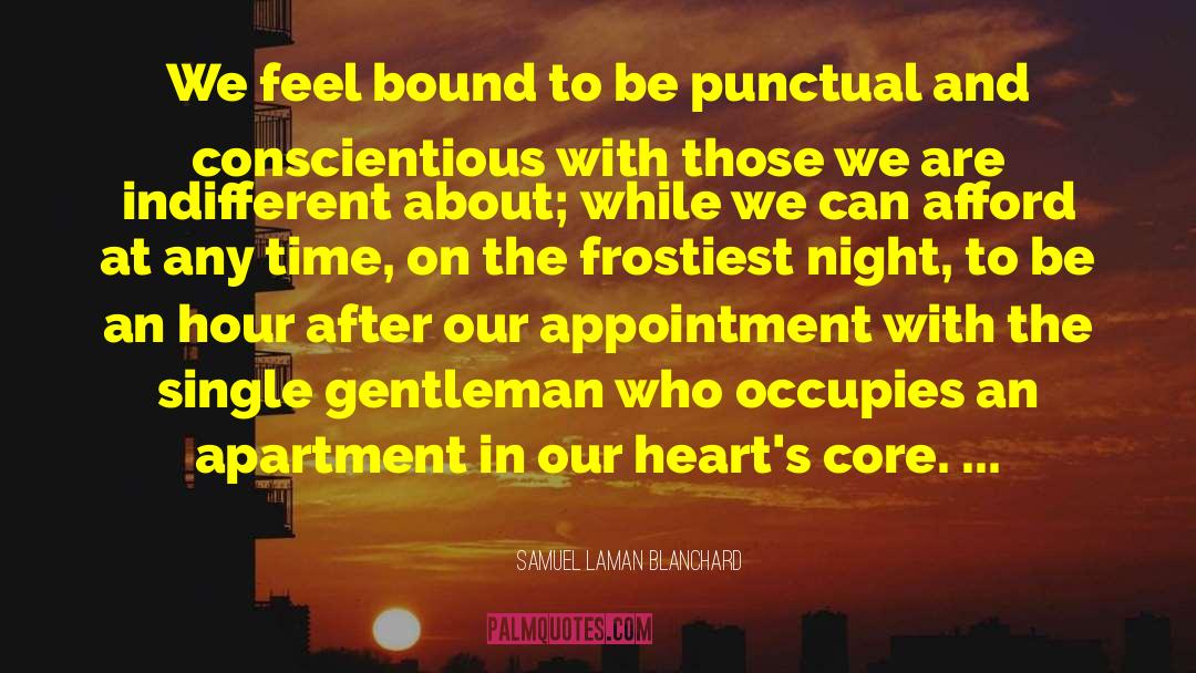 Punctual quotes by Samuel Laman Blanchard
