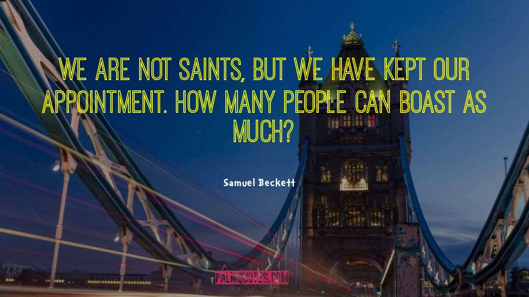 Punctual quotes by Samuel Beckett
