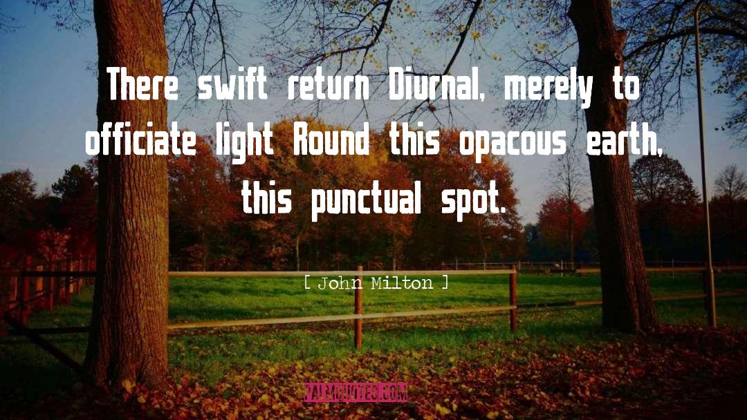 Punctual quotes by John Milton