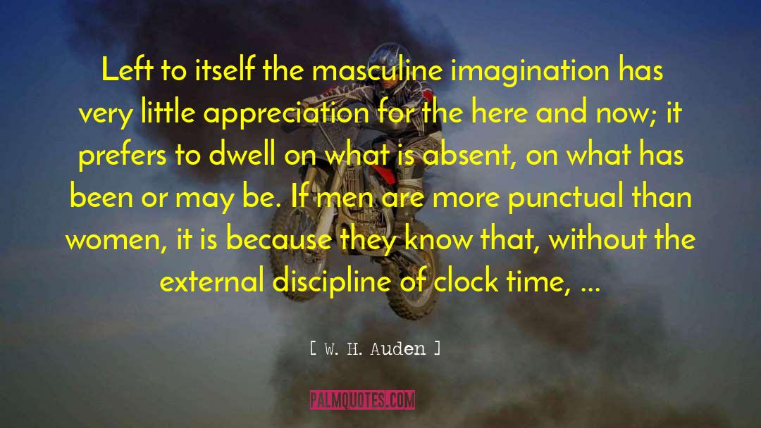 Punctual quotes by W. H. Auden