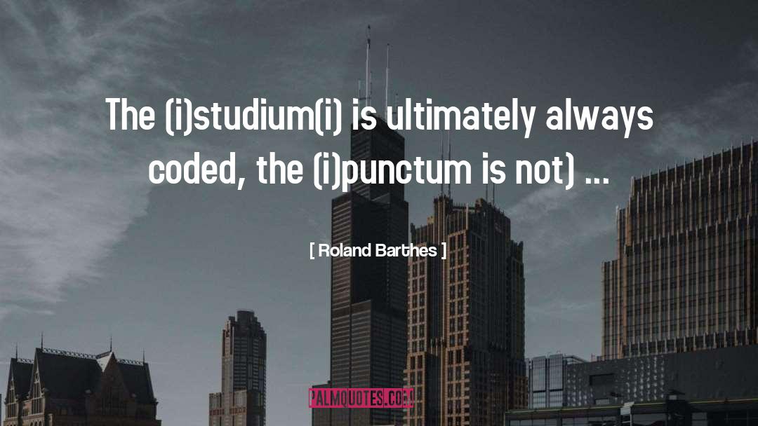 Punctum quotes by Roland Barthes