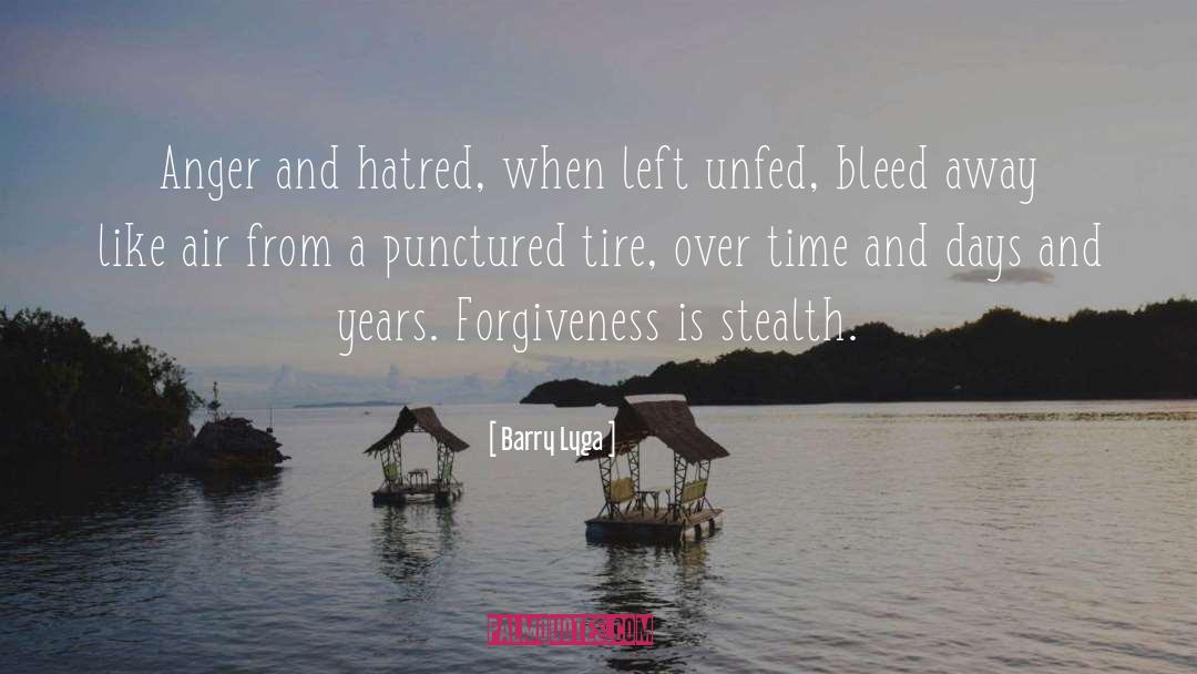 Punctured quotes by Barry Lyga
