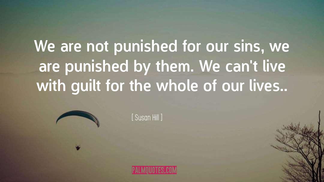 Punished quotes by Susan Hill