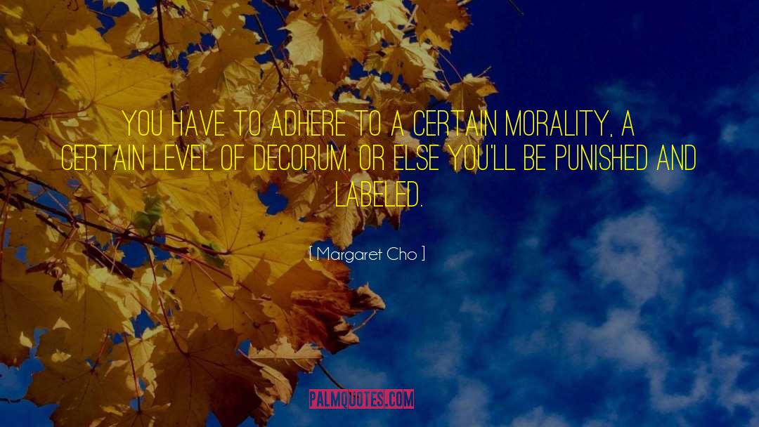 Punished quotes by Margaret Cho