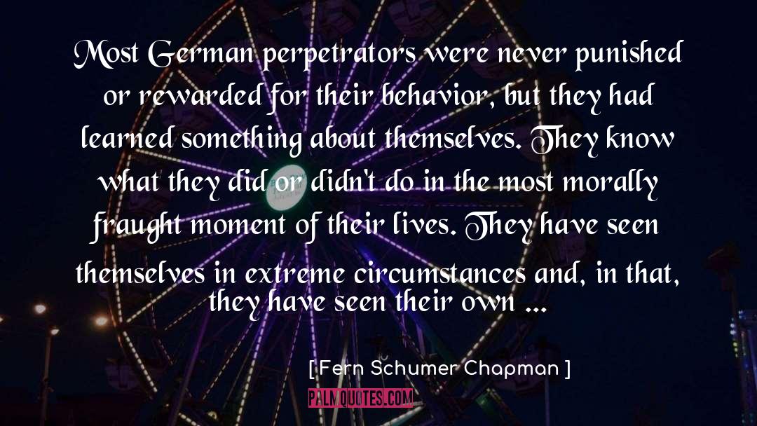 Punished quotes by Fern Schumer Chapman